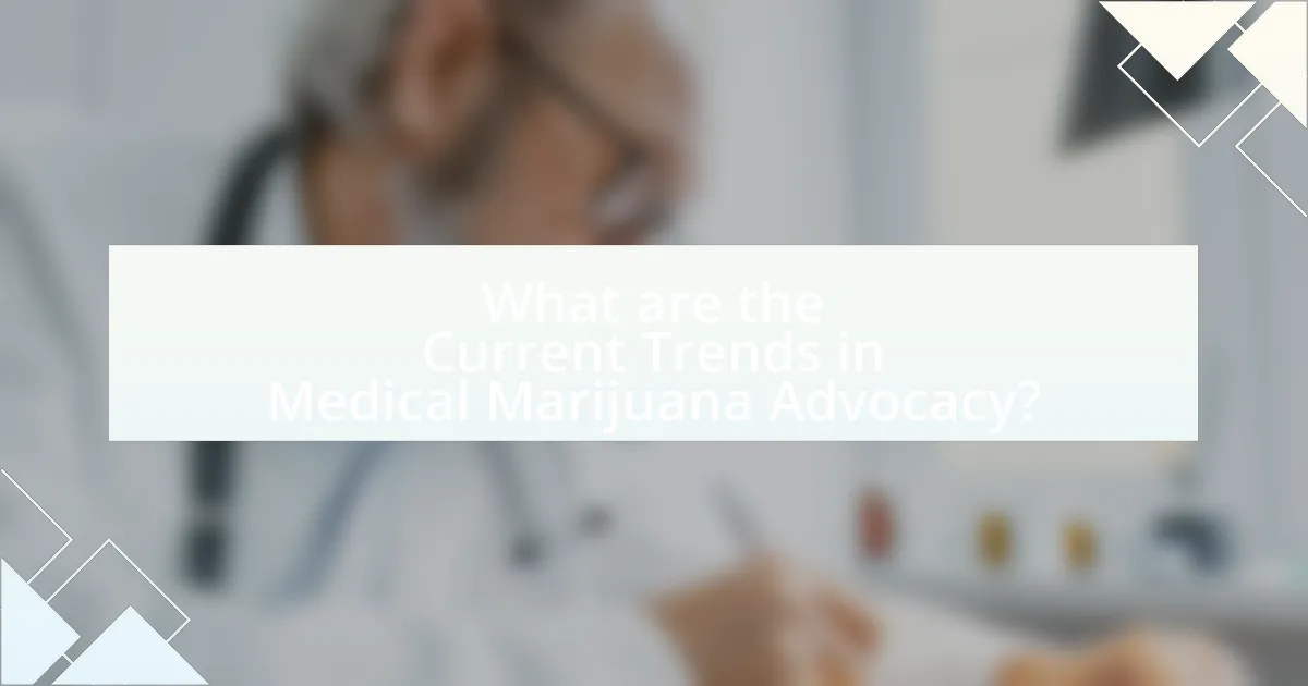 What are the Current Trends in Medical Marijuana Advocacy?